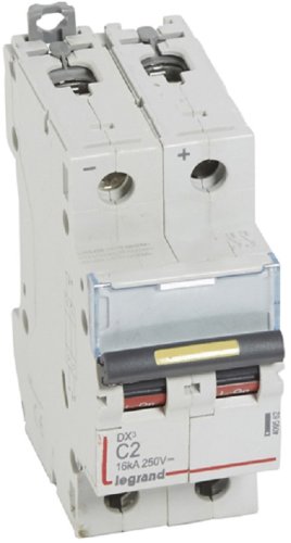 Выключатель автоматический Legrand DX3-E 10000 2п 2А C 16кА фото Выключатель автоматический Legrand DX3-E 10000 2п 2А C 16кА картинка
